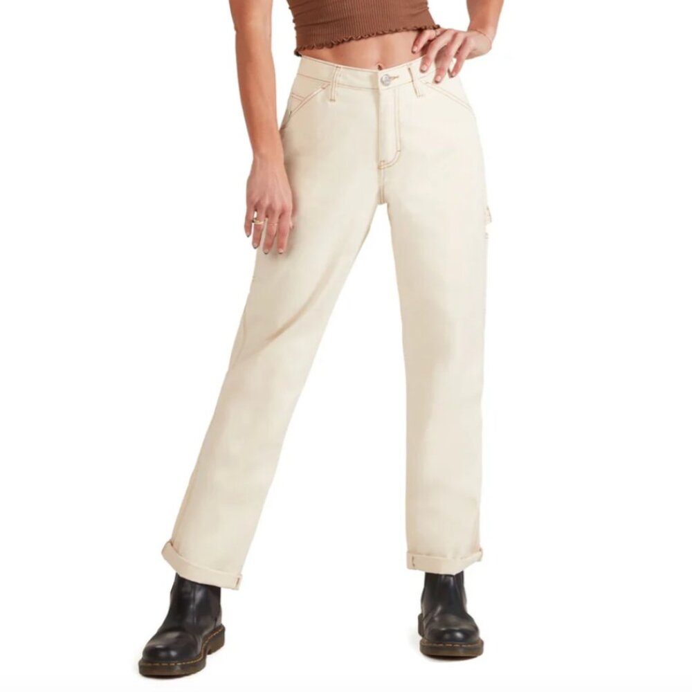NWT! Fivestar General California Carpenter Relaxed Fit Pant in Natural